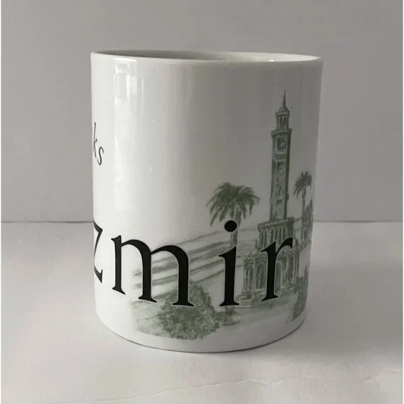 Starbucks Izmir Mug Turkey 20 oz Coffee Cup Global City Collector Series 2002 - Picture 3 of 7